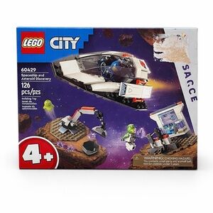 LEGO NWT City 60429 Spaceship & Asteroid Discovery Set 126 pcs Space Toy